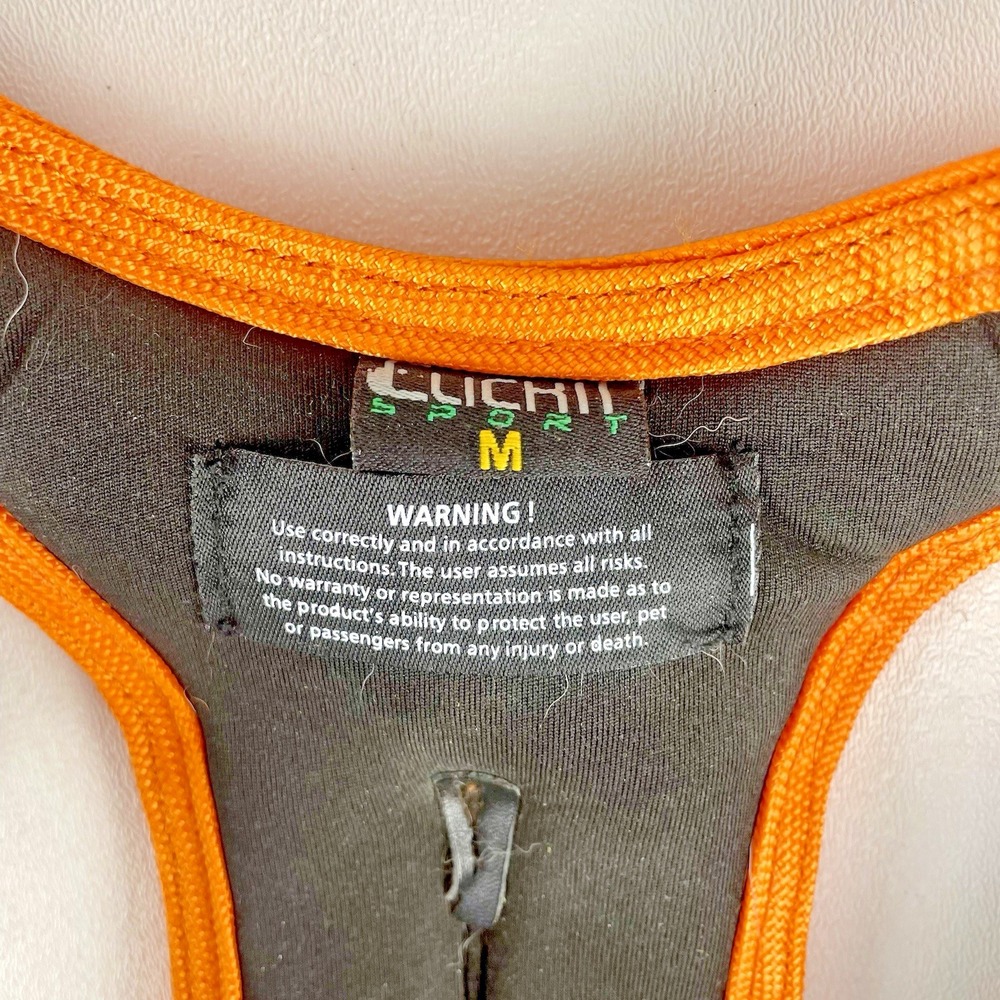 Sleepypod Clickit Sport Dog Car Safety Harness Orange Size M - Picture 5 of 6